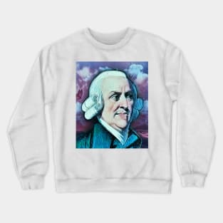 Adam Smith Portrait | Adam Smith Artwork 6 Crewneck Sweatshirt